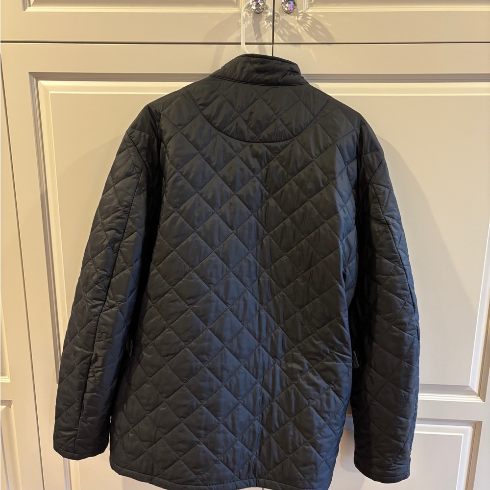 Barbour Black Quilted Jacket - Picture 3 of 4